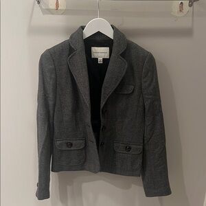 Banana Republic Gray Blazer Suit Jacket